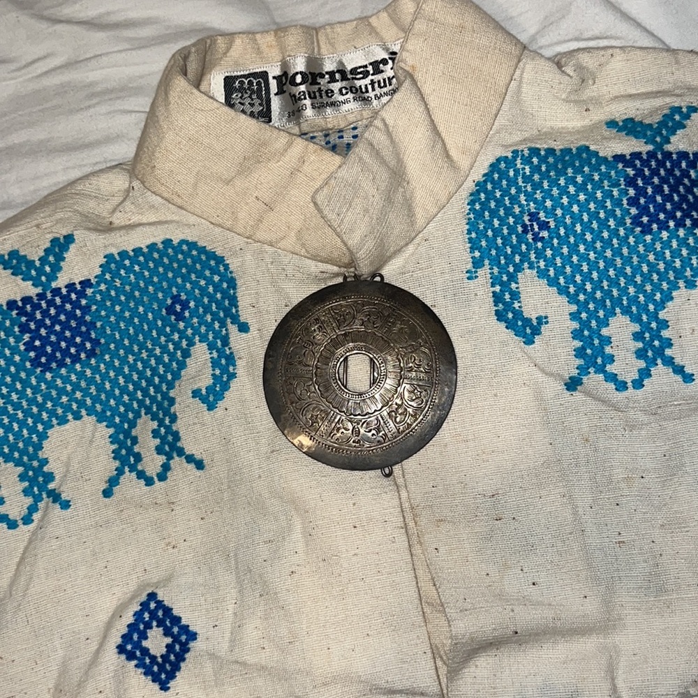 VTG rare embroidered vest✨✨ - Picture 5 of 8